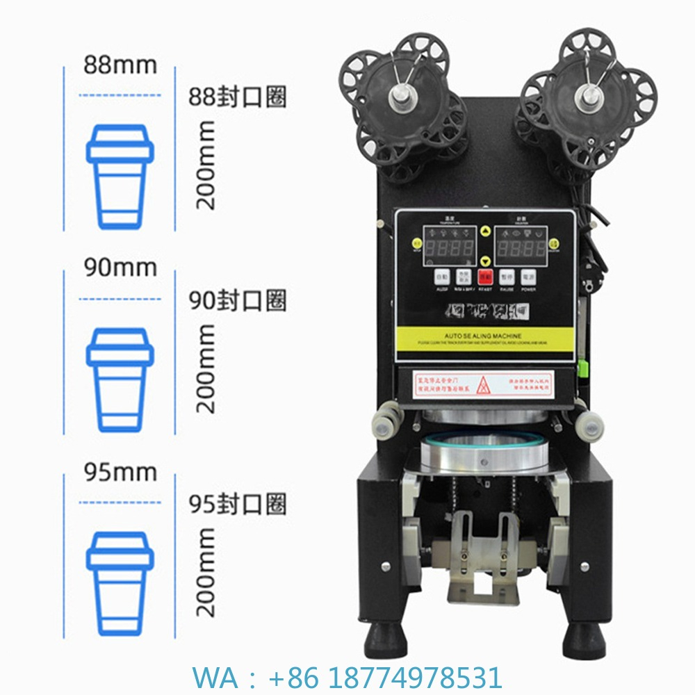Coffee Tea And Bean - 88/90/95 PP/PE/papier Machines automatiques de cachetage