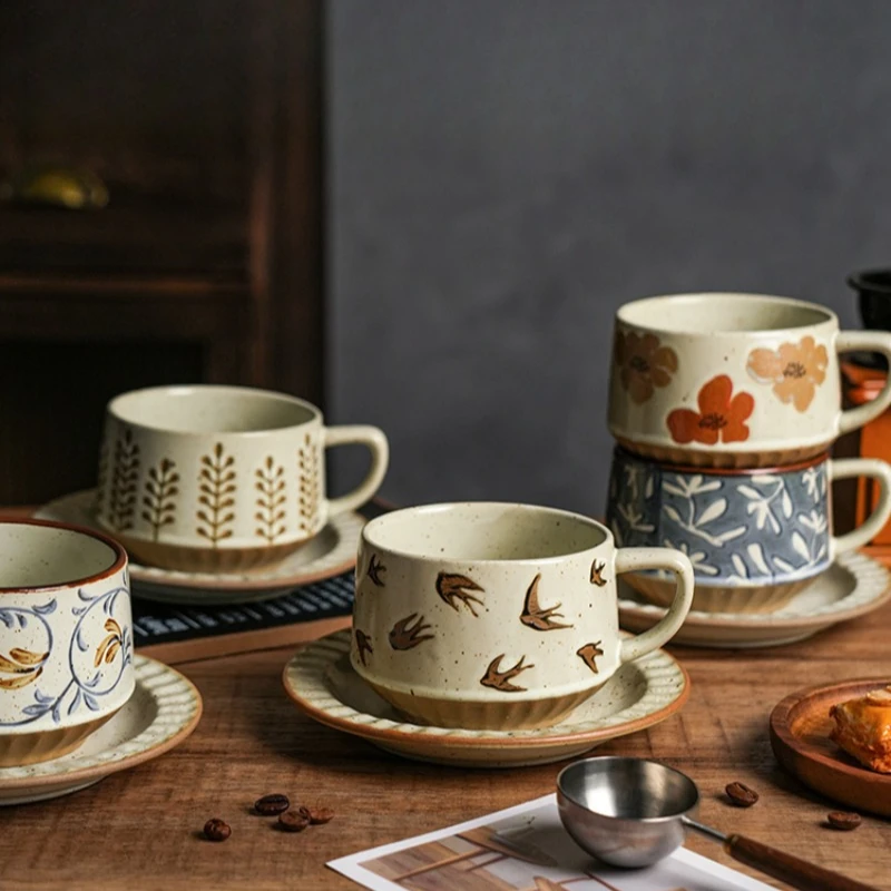 Espresso Cup Saucer - Ensemble de tasses à café et