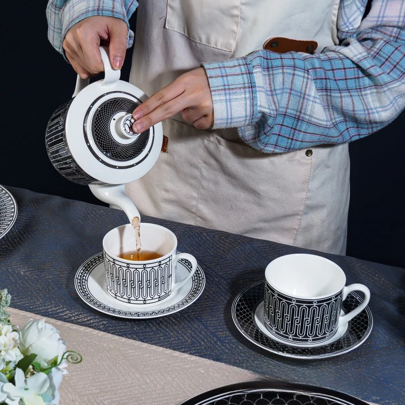 Espresso Cup Saucer - Service à thé simple de style