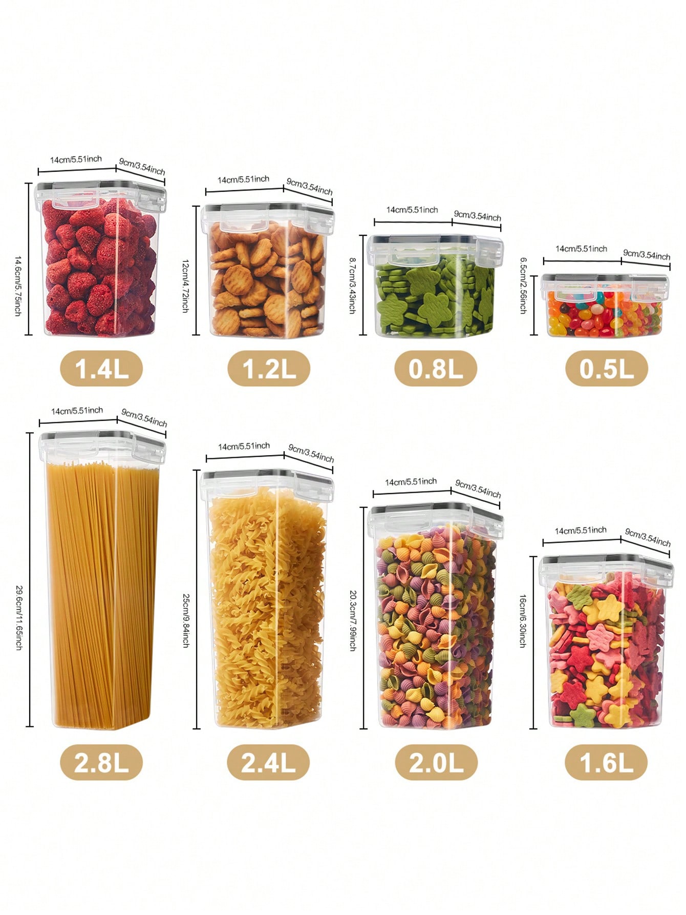 48 récipients hermétiques pour - Coffee Tea And Bean avis et prix