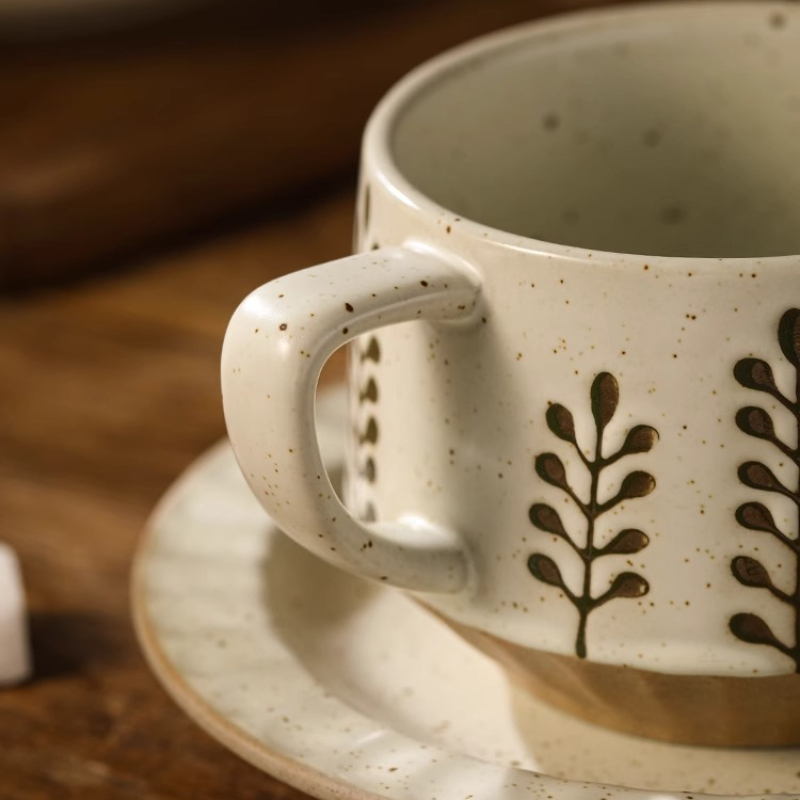 Tasse en céramique rétro poter - Espresso Cup Saucer avis et prix