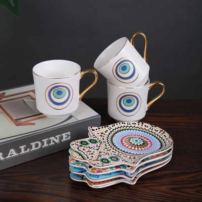 Tasse à café turque en céramiq - Espresso Cup Saucer avis et prix
