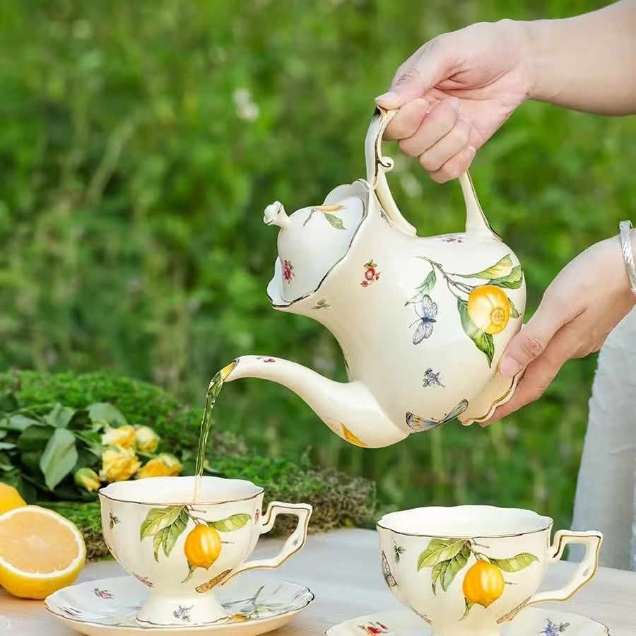 Ensemble théière et tasse à ca - Espresso Cup Saucer avis et prix