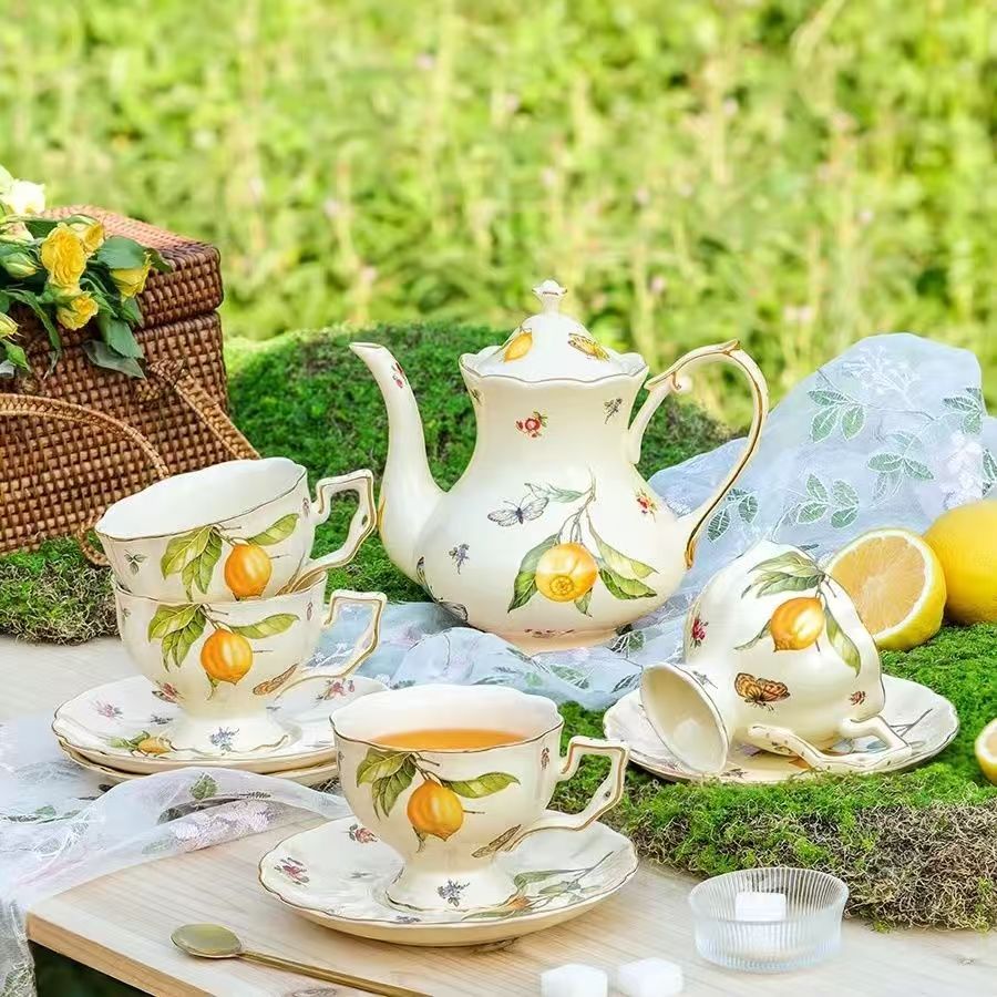 Ensemble théière et tasse à ca - Espresso Cup Saucer avis et prix