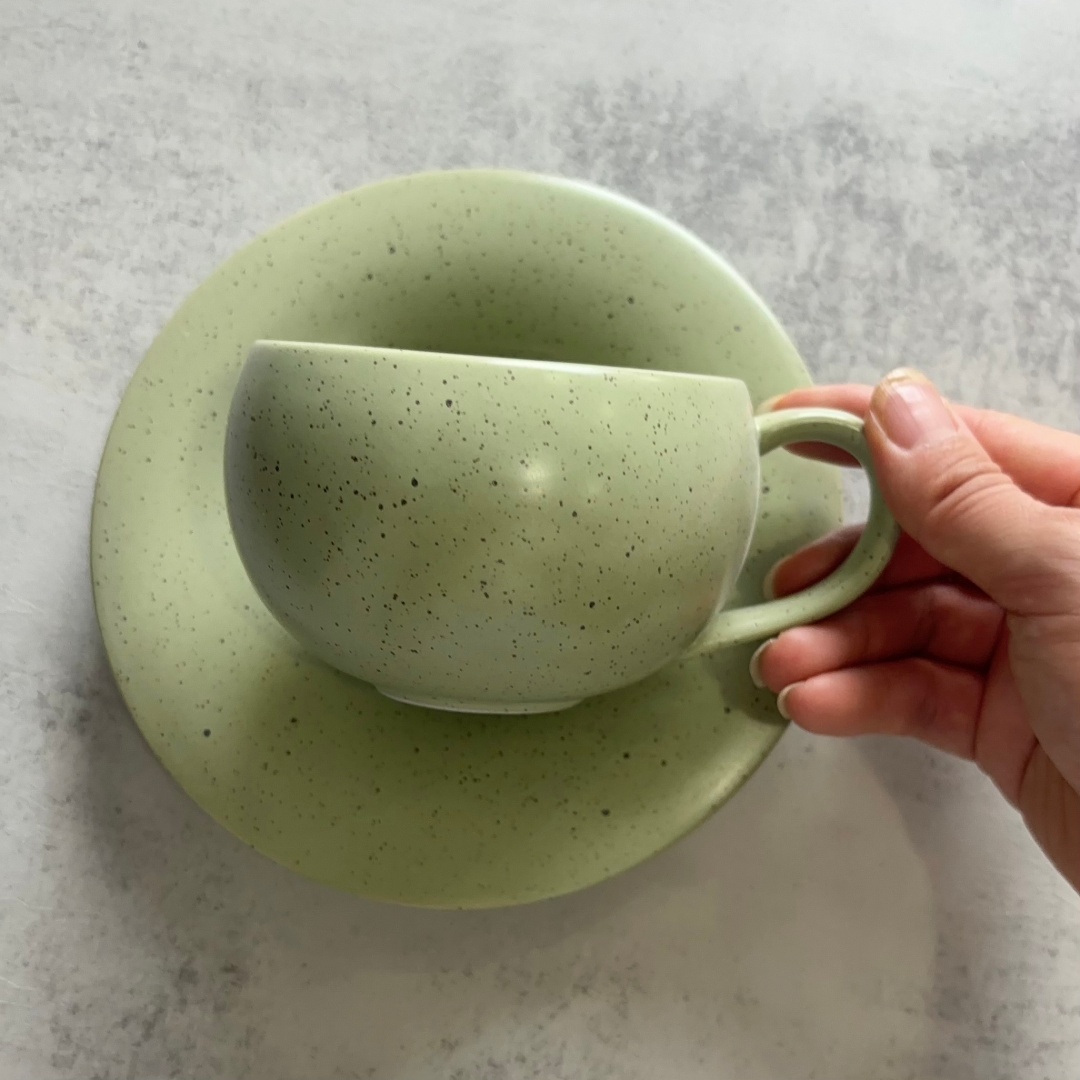 Tasse à café en céramique vint - Espresso Cup Saucer avis et prix